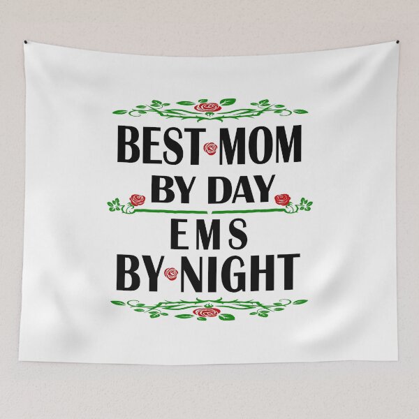 Item preview, EMS Mother Birthday Best Mom, Night Shift designed and sold by smily-tees.