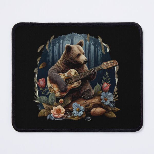 Item preview,  A Bear Playing a Guitar designed and sold by blakfrog.