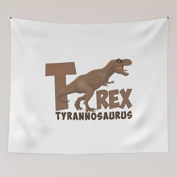 Item preview, Illustration of a dangerous Tyrannosaurus Rex (or Trex) designed and sold by Stef Ringoot, cartoons and illustrations.