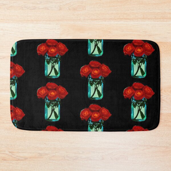 Item preview, Flowers in Mason Jar artwork designed and sold by gramizzia.
