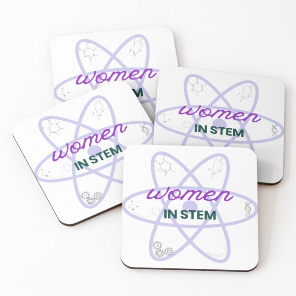 Item preview, women in stem nuclear design logo designed and sold by datagirlstudies.