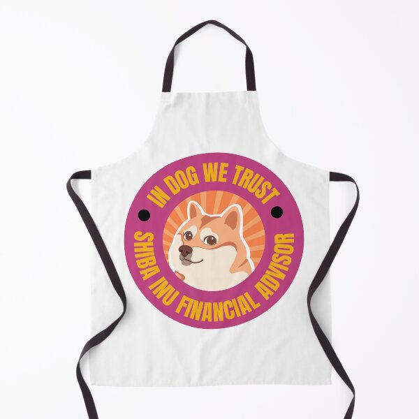 Item preview, Shiba Inu Financial Advisor - In Dog We Trust designed and sold by GallypantsArt.