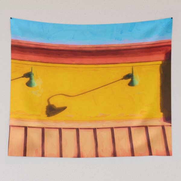 Item preview, Colorful Building Abstract Popeyes X100 designed and sold by RichFrancoCars.