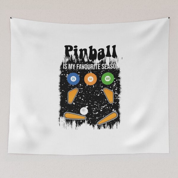 Item preview, Pinball Is My Favorite Season Sign One Funny Pinball Memes designed and sold by ArabCorner.