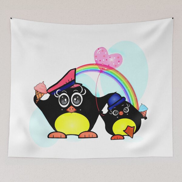 Artikelvorschau, Süße Pinguine entworfen und verkauft von Shirley cute art .