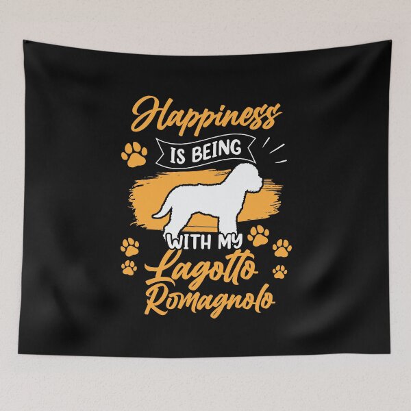 Item preview, Lagotto Romagnolo makes happy truffle dog designed and sold by madgrfx.