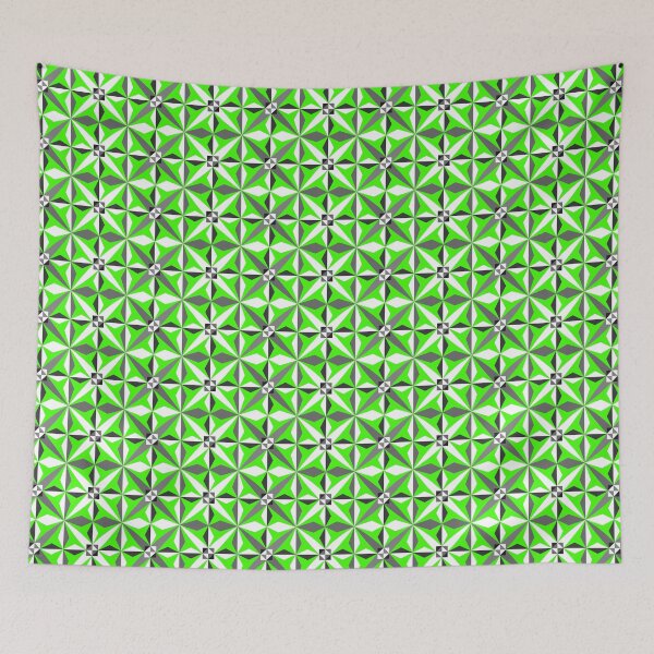 Item preview, Green Native Morning Star designed and sold by NDNlook.