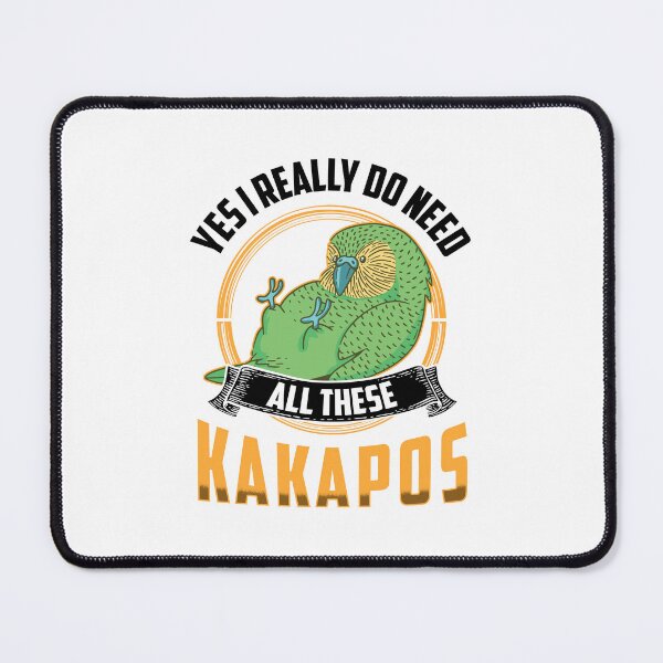 Item preview, Kakapo need all these New Zealand parrot designed and sold by madgrfx.