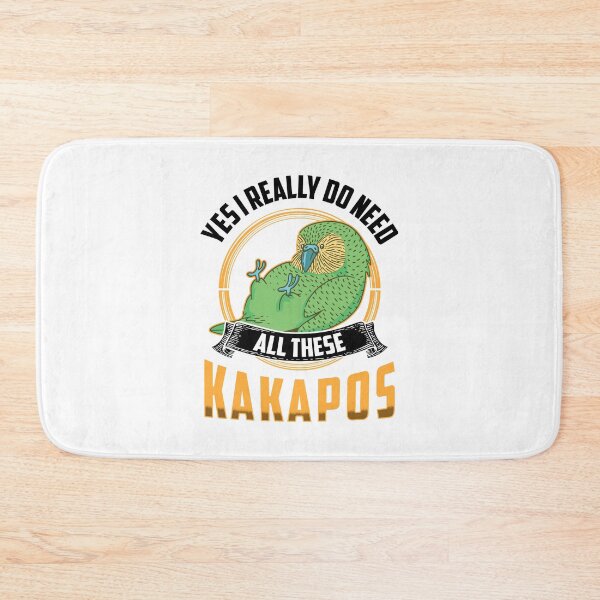 Item preview, Kakapo need all these New Zealand parrot designed and sold by madgrfx.