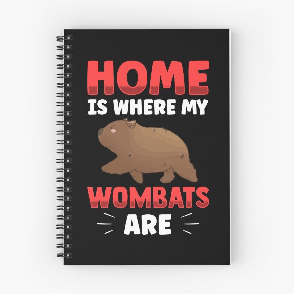 Item preview, Wombat is my home marsupial wombat designed and sold by madgrfx.
