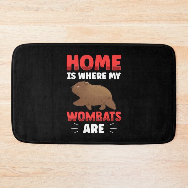 Item preview, Wombat is my home marsupial wombat designed and sold by madgrfx.