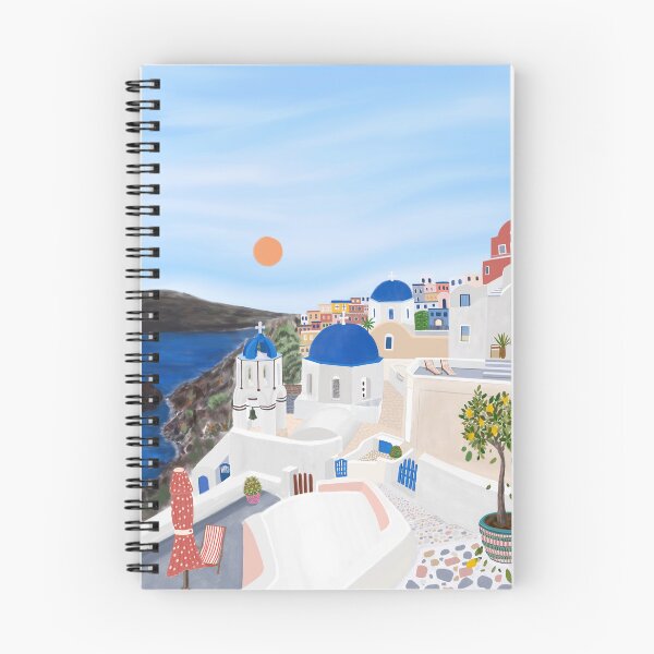 Item preview, Arte de Grecia de la isla de Santorini designed and sold by Tiya Art N..