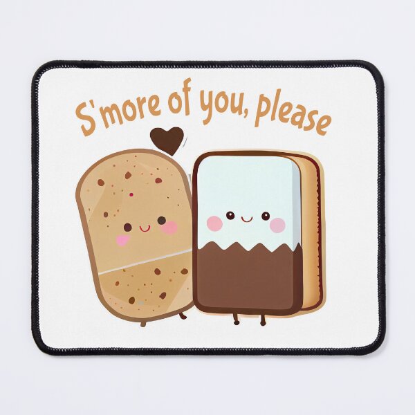 Item preview, S'more of You, Please Sticker | Adorable Marshmallow with Heart designed and sold by francodelgrando.