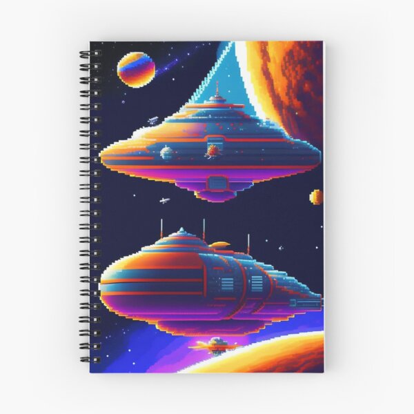 Item preview, Pixel NFT art spaceship Blockchain  designed and sold by CyberArtsy.