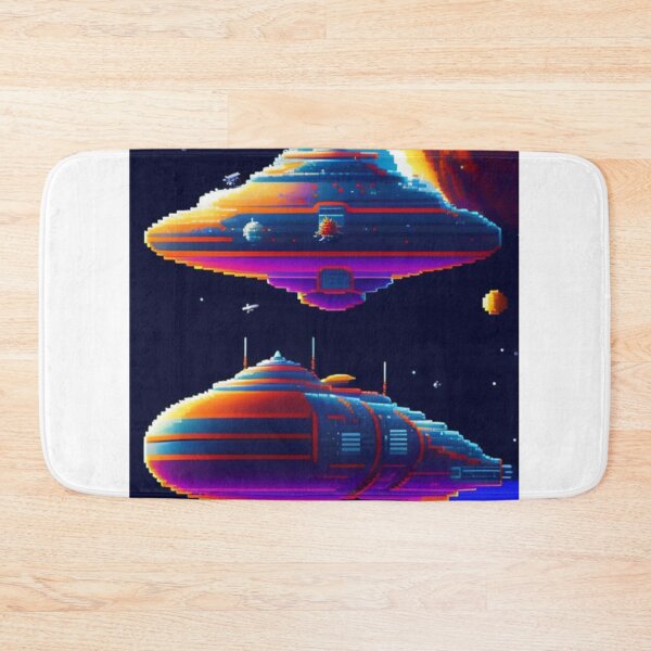 Item preview, Pixel NFT art spaceship Blockchain  designed and sold by CyberArtsy.