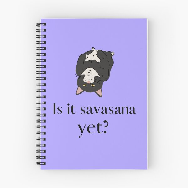 Item preview, Is it savasana yet? Cat yoga designed and sold by YummyPatterns.