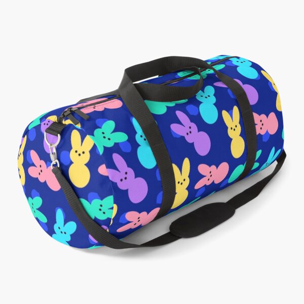 Item preview, Easter Bunny Peeps Print on Cobalt Blue designed and sold by PinHookPrincess.