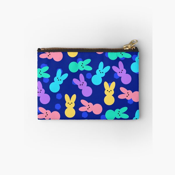 Item preview, Easter Bunny Peeps Print on Cobalt Blue designed and sold by PinHookPrincess.