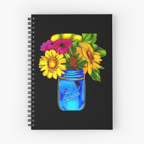 Item preview, Flowers in Mason Jar artwork designed and sold by gramizzia.