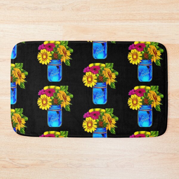 Item preview, Flowers in Mason Jar artwork designed and sold by gramizzia.