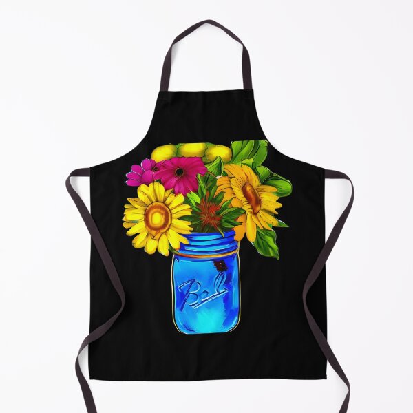 Item preview, Flowers in Mason Jar artwork designed and sold by gramizzia.