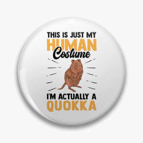 Artikelvorschau, Quokka nur ein Kostüm Beuteltier Quokka entworfen und verkauft von madgrfx.