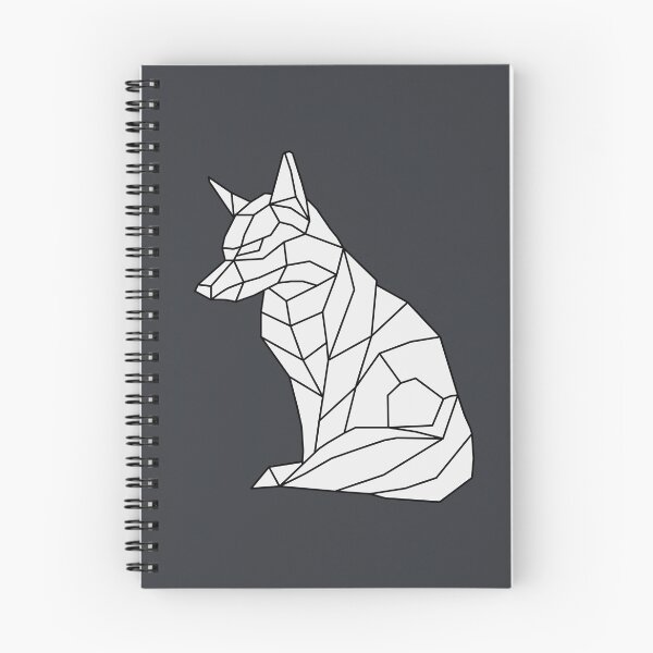 Item preview, Polygon Fox Outline in White designed and sold by shaldesign.