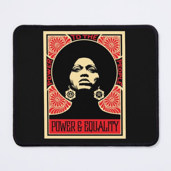 Item preview, Angela Davis, Power to the People Poster 1971 designed and sold by UrbanApparel.