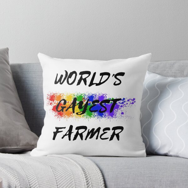 Item preview, World's Gayest Farmer designed and sold by LuckyKermit.