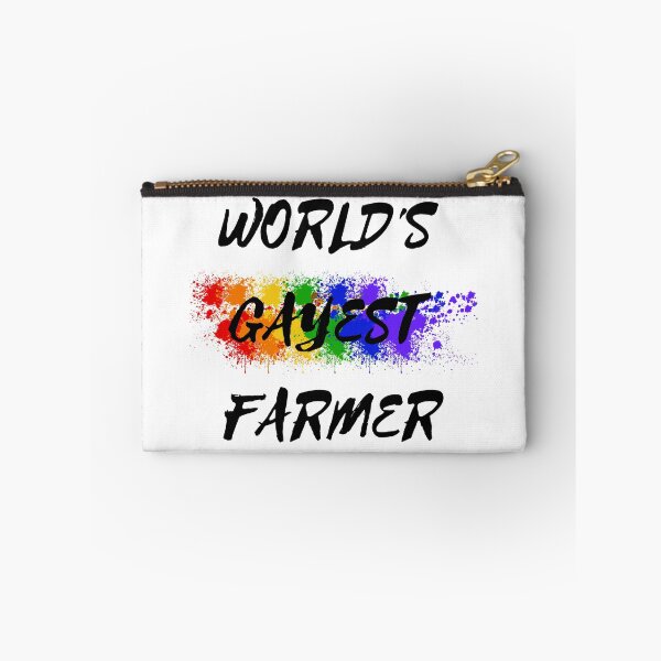 Item preview, World's Gayest Farmer designed and sold by LuckyKermit.