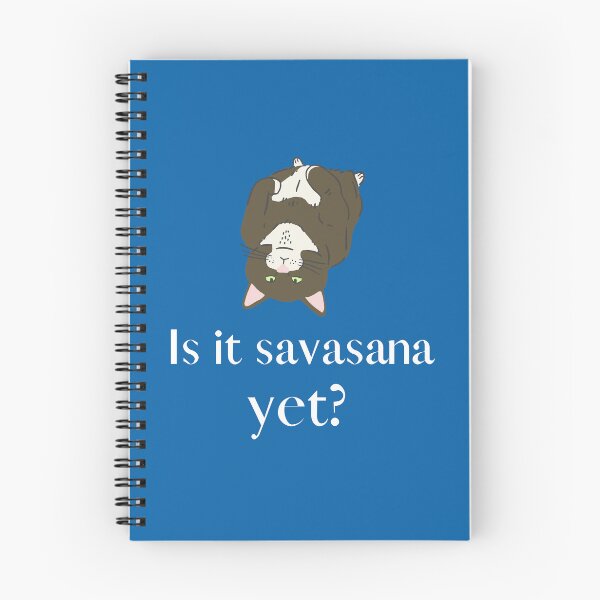 Item preview, Is it savasana yet? Cat yoga designed and sold by YummyPatterns.