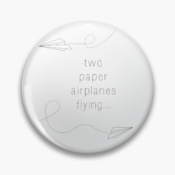 Item preview, Two Paper Airplanes, 1989, Out Of The Woods, Taylor Swift, Haylor  designed and sold by Keirstin Collins.