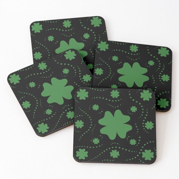 Item preview, Green Clover Pattern designed and sold by Xatutik.art.