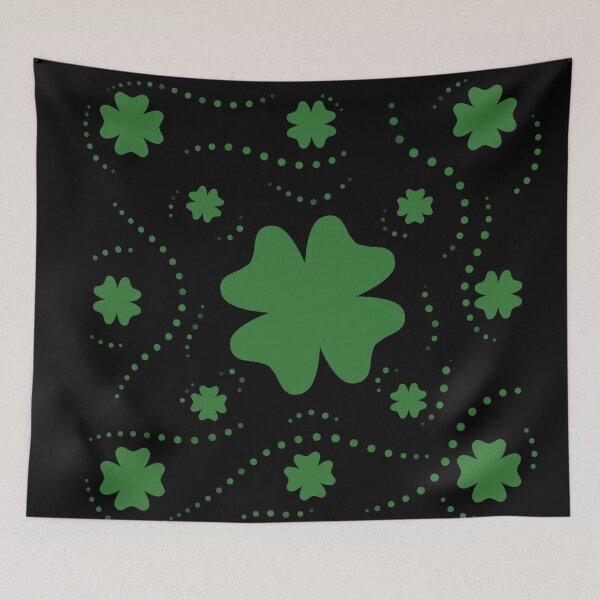 Item preview, Green Clover Pattern designed and sold by Xatutik.art.