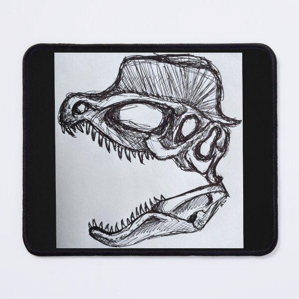 Item preview, Dilophosaurus Skull designed and sold by kelcykent.