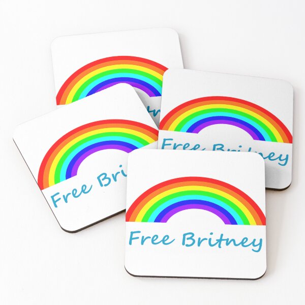 Item preview, Rainbow Typography for Free Britney  designed and sold by fernetshinojj.