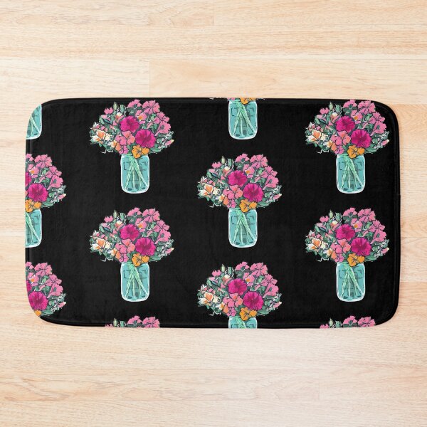 Item preview, Flowers in Mason Jar artwork designed and sold by gramizzia.