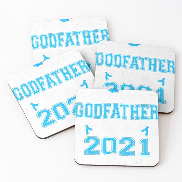 Item preview, Proud Godfather Of A 2021 Graduate Funny Class of 21 Gift  designed and sold by desimevirgemw.