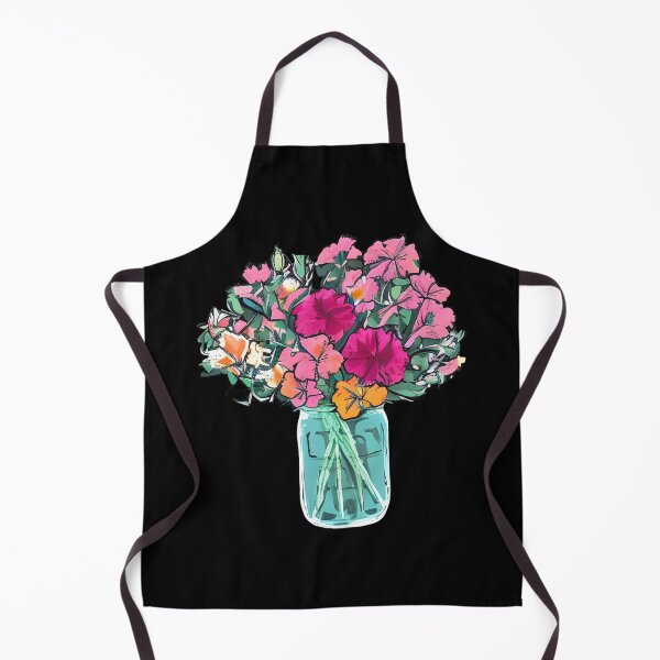 Item preview, Flowers in Mason Jar artwork designed and sold by gramizzia.