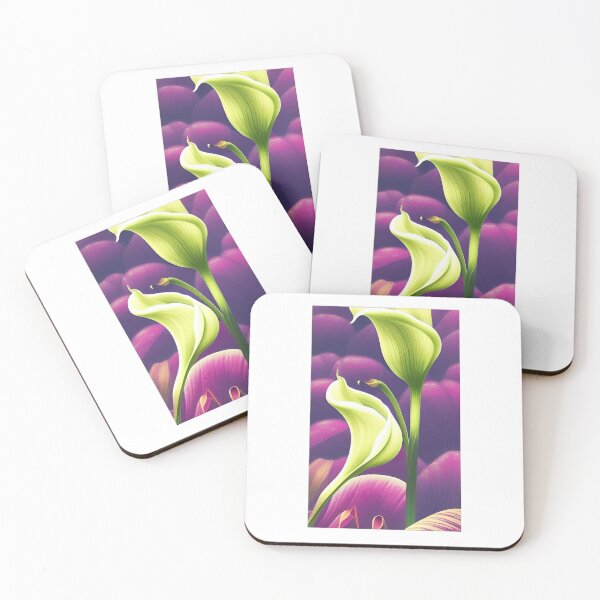 Item preview, Calla Lily Flower artwork designed and sold by GroovyDino.