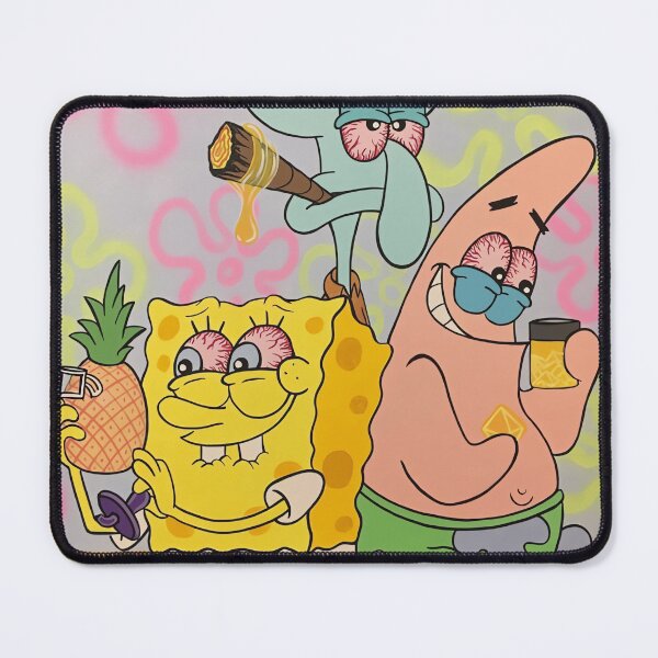 Item preview, Spongebob smoke sesh  designed and sold by suntochaufei.