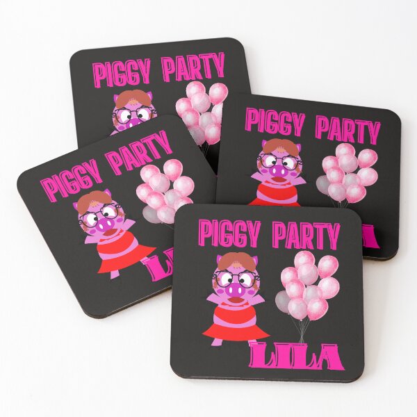 Item preview, Lila Piggy Party National Pig Day designed and sold by leshewle.