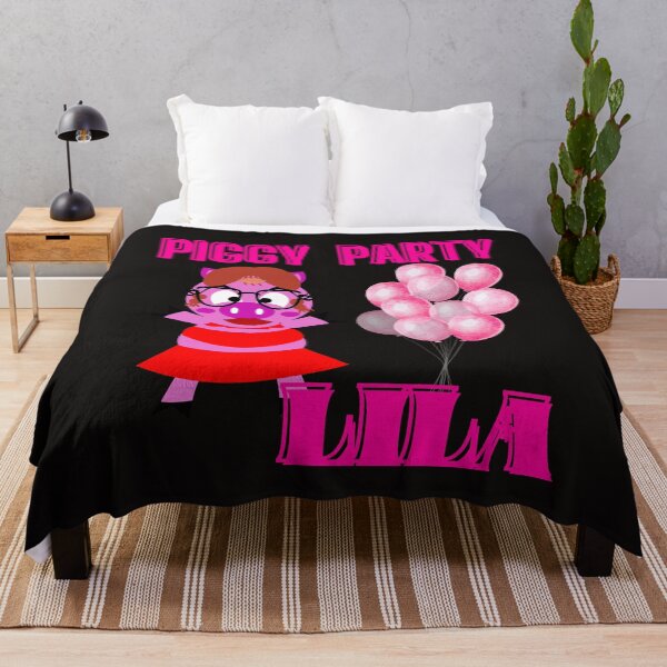 Item preview, Lila Piggy Party National Pig Day designed and sold by leshewle.