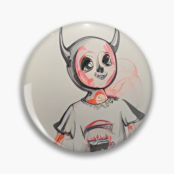 Item preview, smiling demon designed and sold by voxy89.