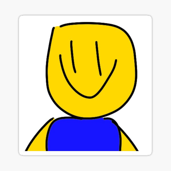 Roblox Noob - Roblox - Sticker