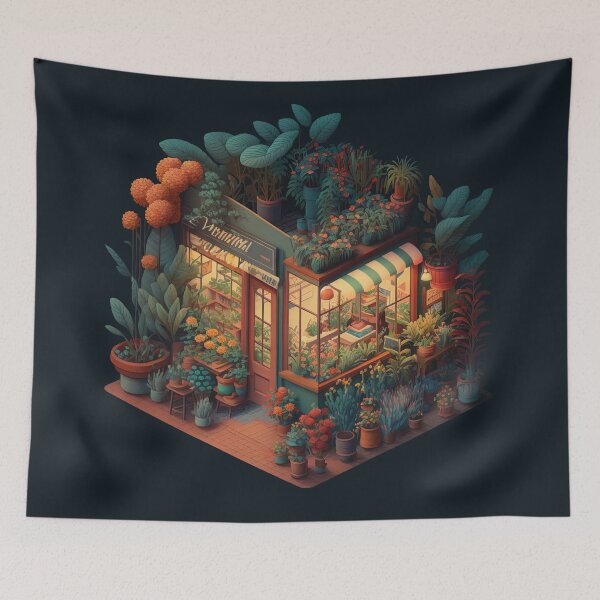 Item preview, Flower Shop designed and sold by ReverieBoutique.
