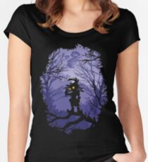 Zelda Majoras Maske Skullkid Tailliertes Rundhals-Shirt