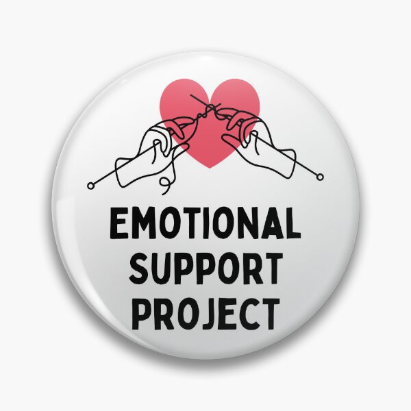 Item preview, Emotional Support Project designed and sold by skeinhawkyarns.