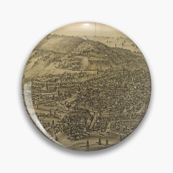 Item preview, Bradford, Pennsylvania (1895) designed and sold by allhistory.