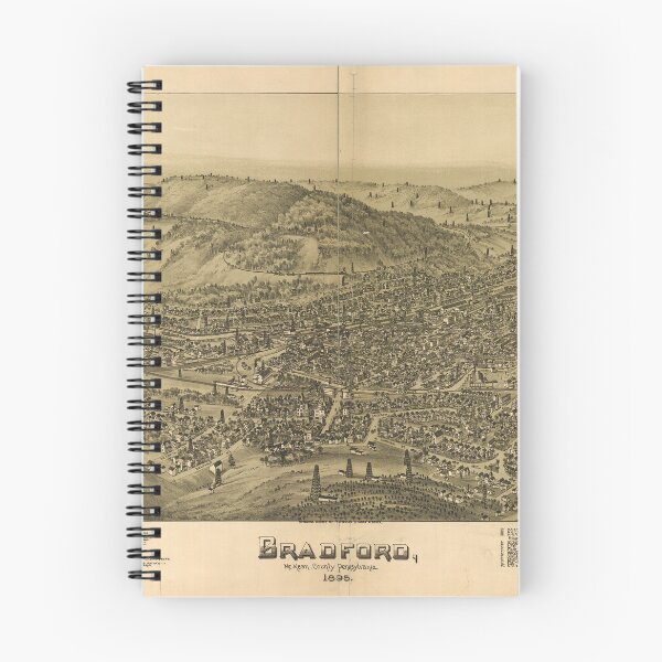 Item preview, Bradford, Pennsylvania (1895) designed and sold by allhistory.